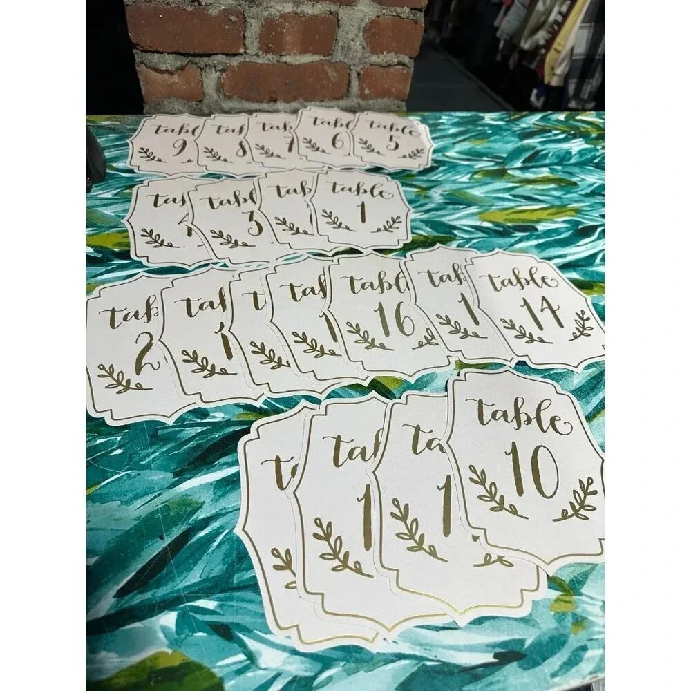 Table 1-10 Gold cards
